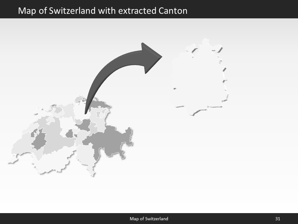 powerpoint map switzerland