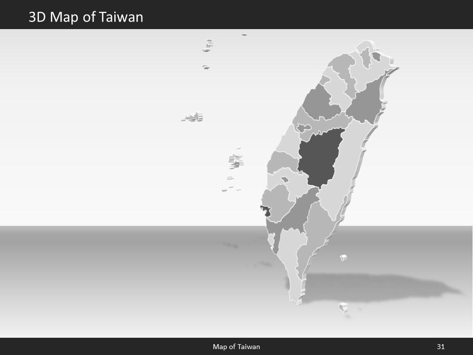 powerpoint map taiwan
