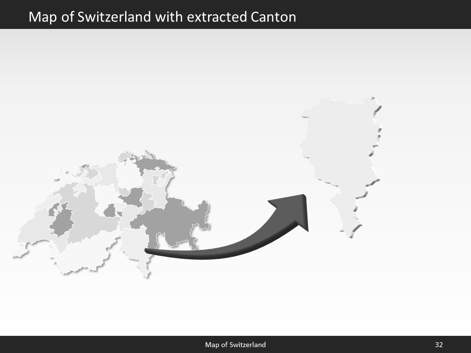 powerpoint map switzerland