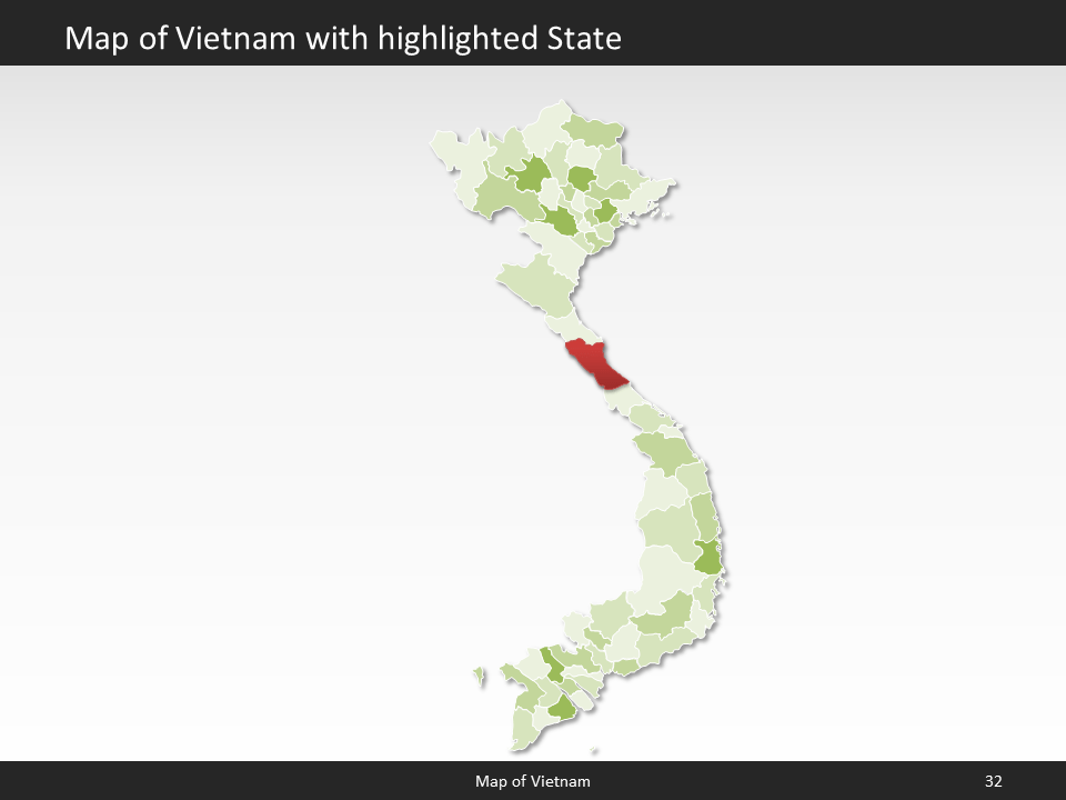 powerpoint map vietnam