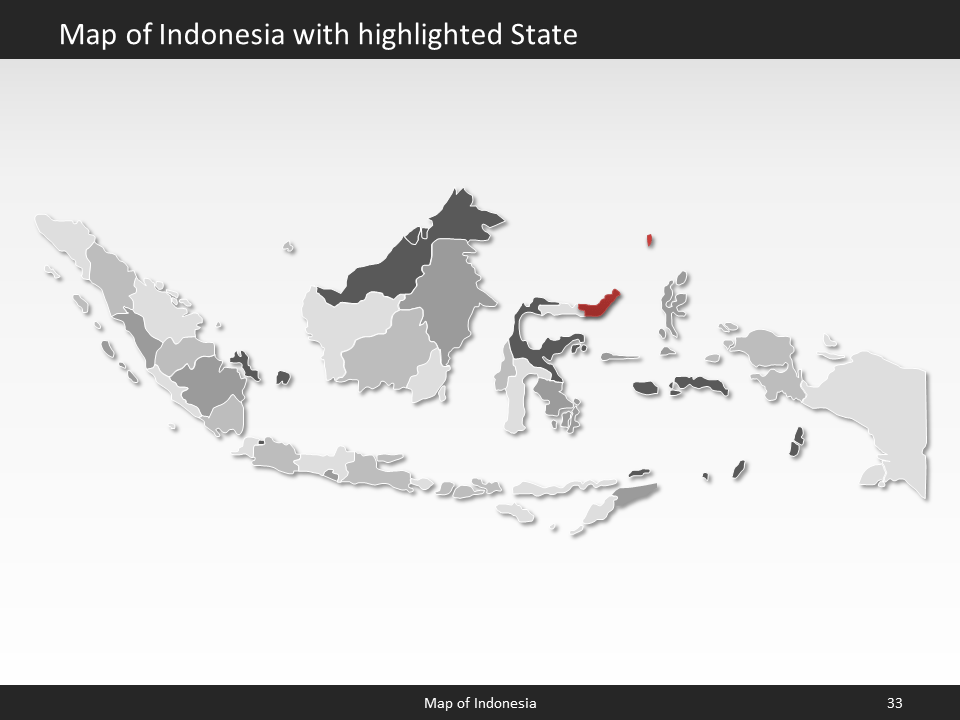 powerpoint map indonesia