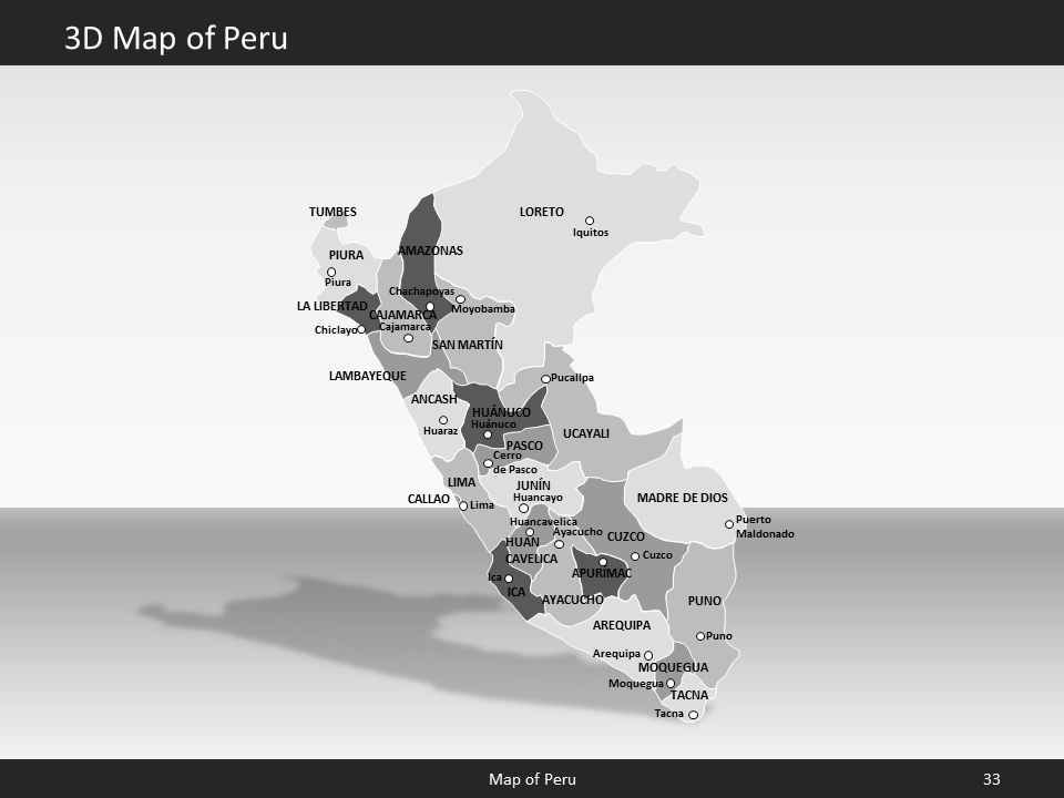 powerpoint map peru