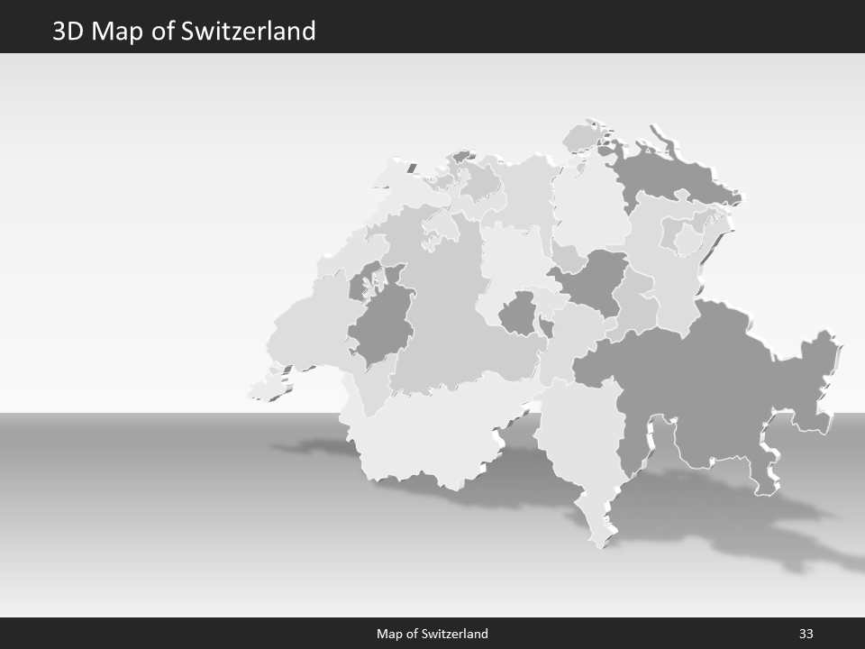 powerpoint map switzerland