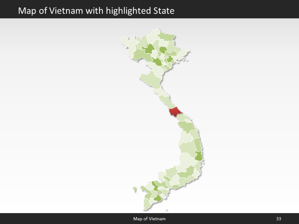 powerpoint map vietnam
