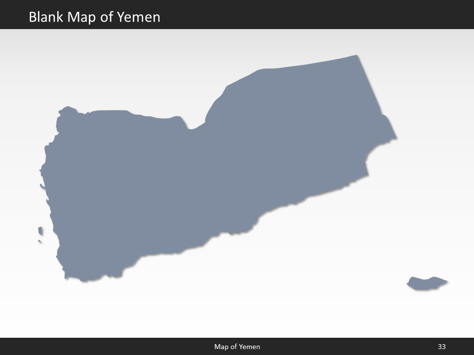 powerpoint map yemen