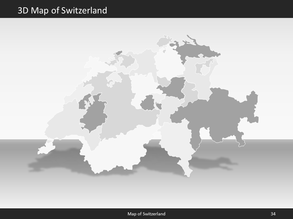 powerpoint map switzerland