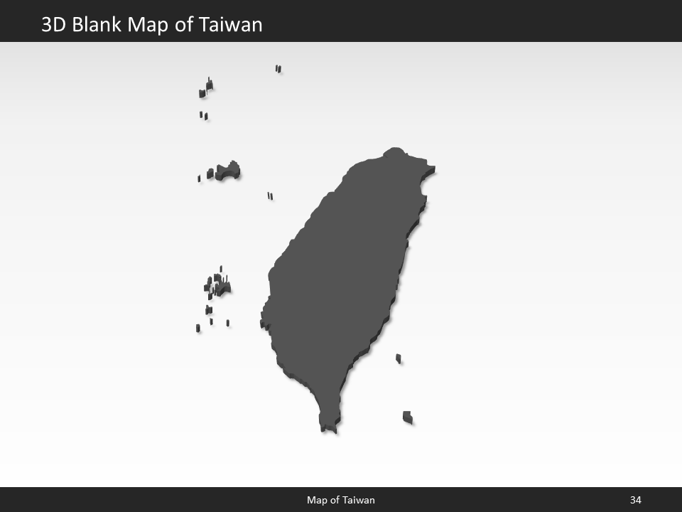 powerpoint map taiwan