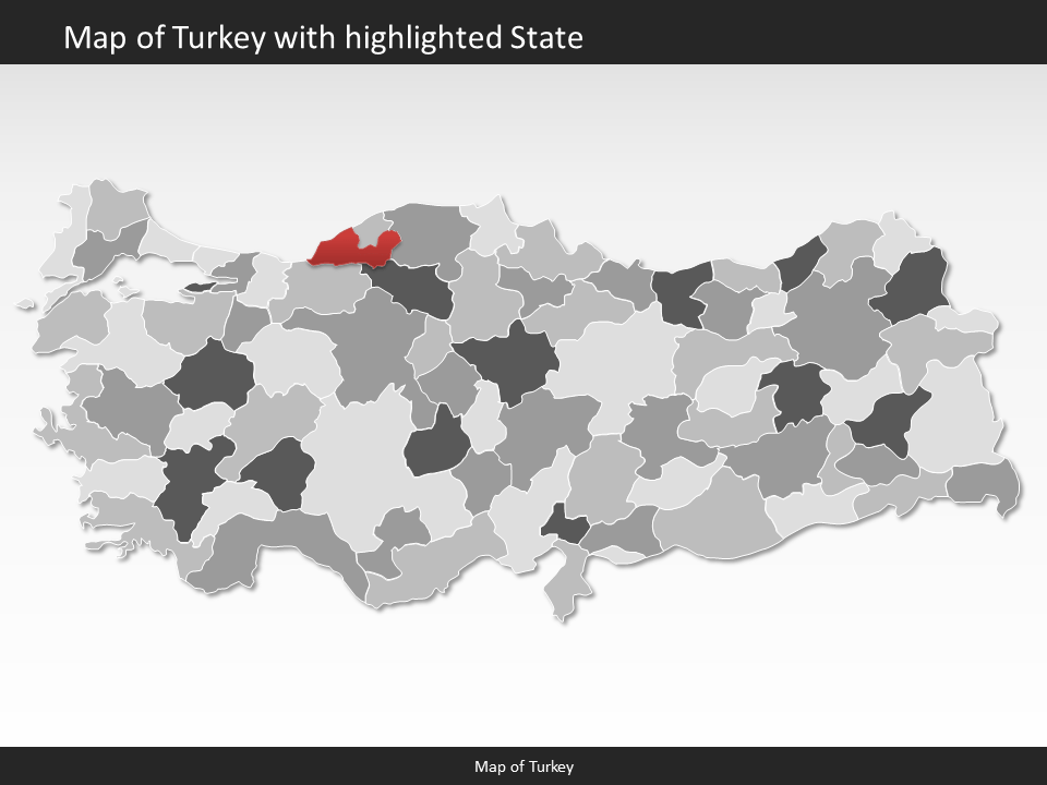 powerpoint map turkey