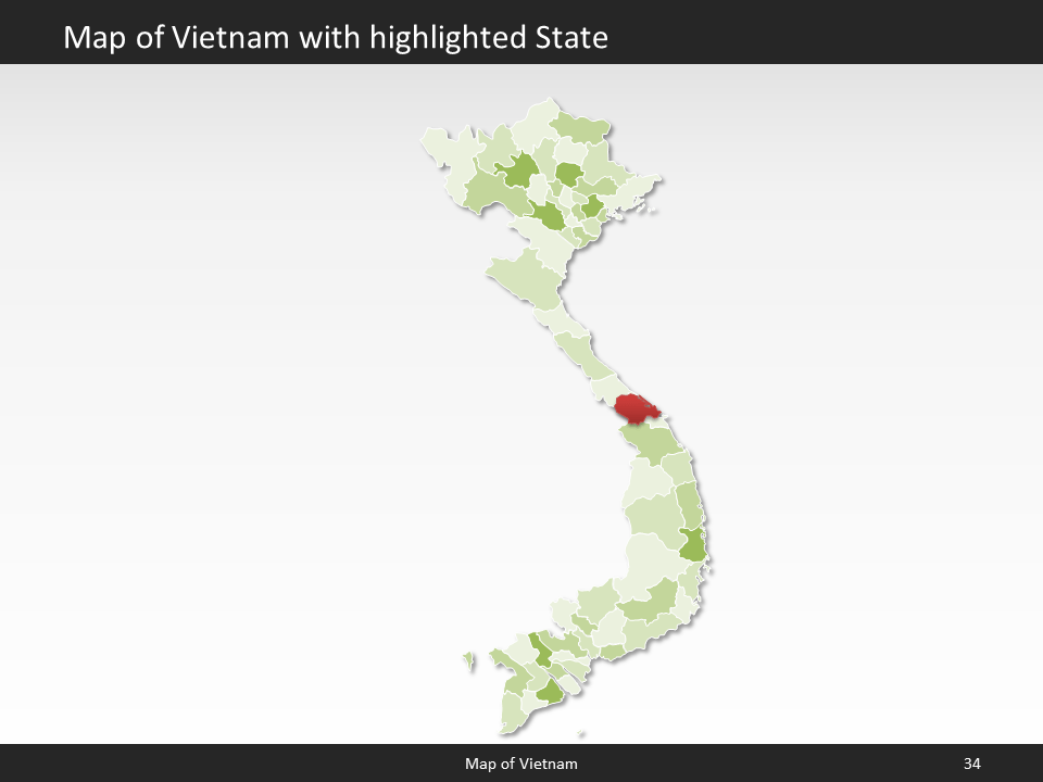 powerpoint map vietnam