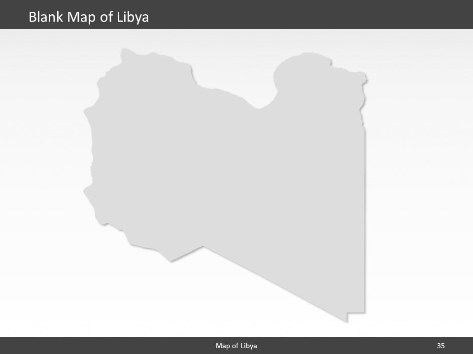 powerpoint map libya