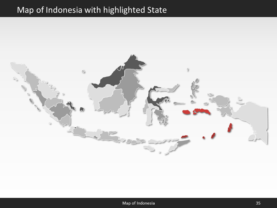 powerpoint map indonesia