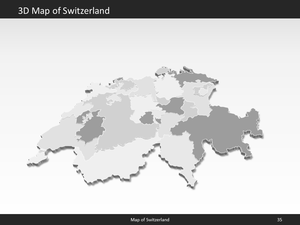 powerpoint map switzerland
