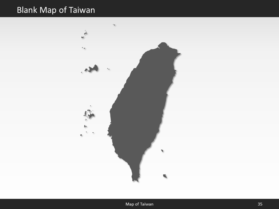 powerpoint map taiwan