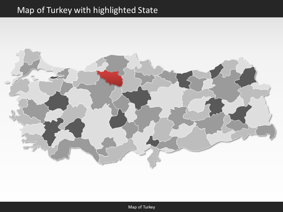 powerpoint map turkey