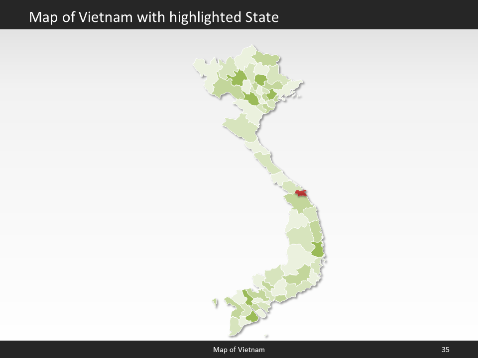 powerpoint map vietnam