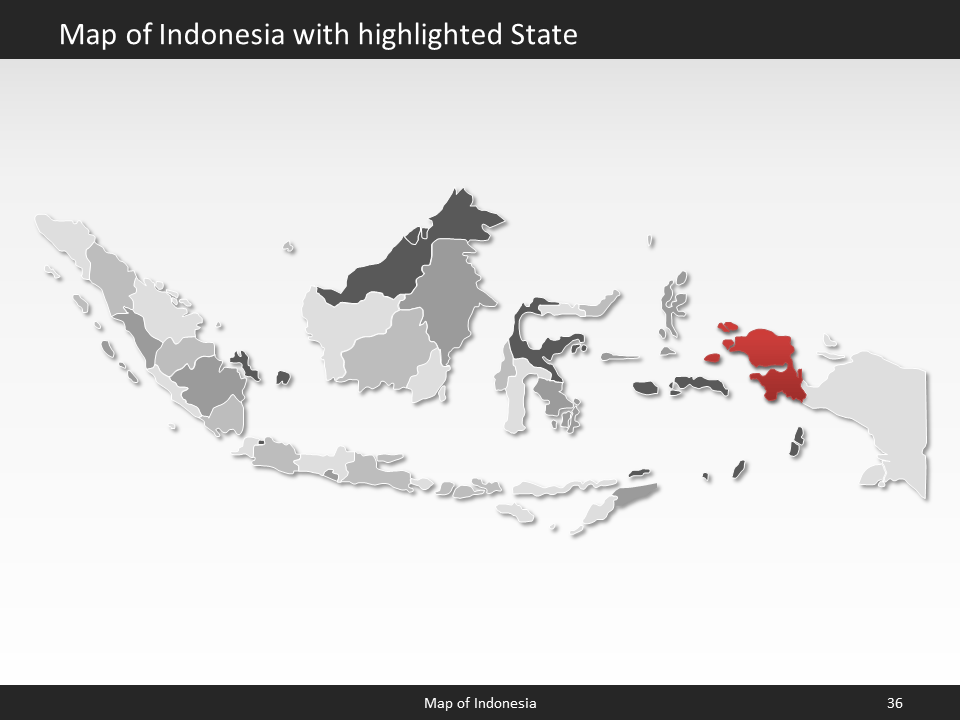 powerpoint map indonesia
