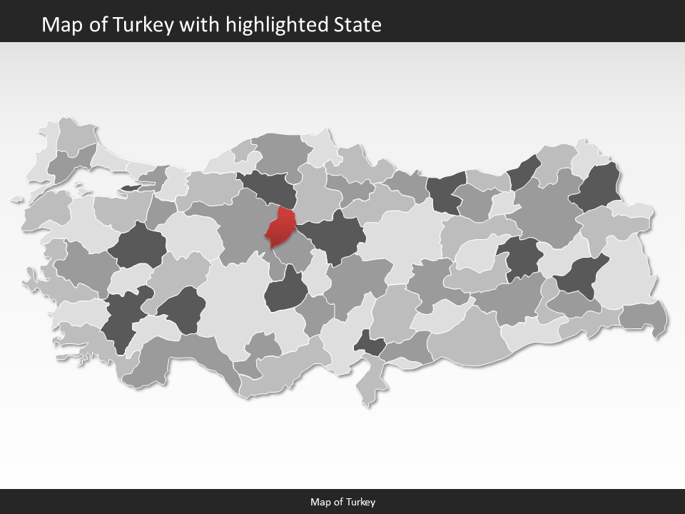 powerpoint map turkey