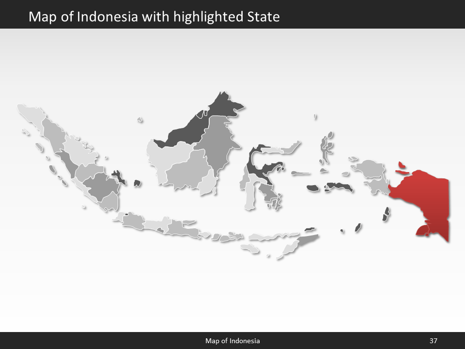 powerpoint map indonesia