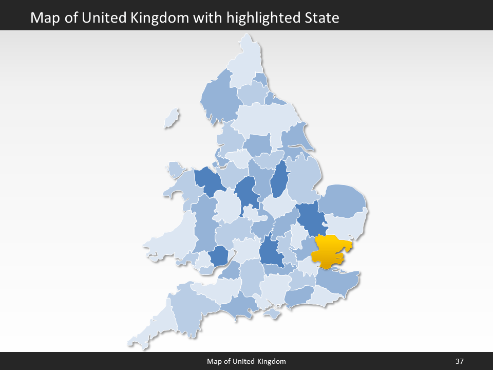 powerpoint map uk