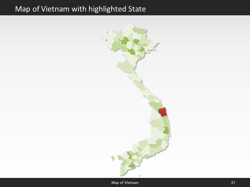 powerpoint map vietnam