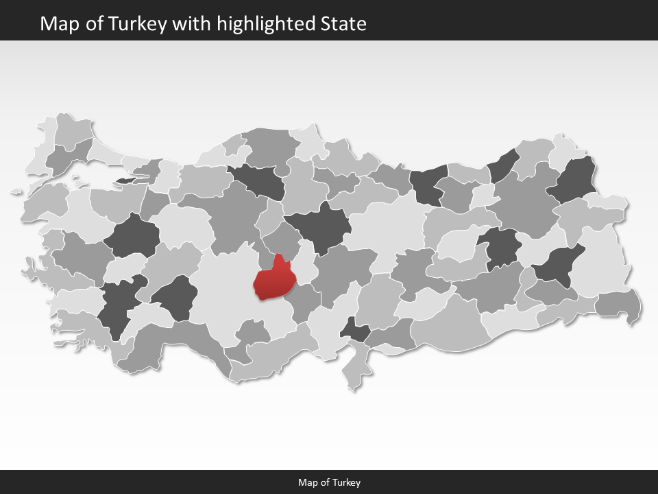 powerpoint map turkey