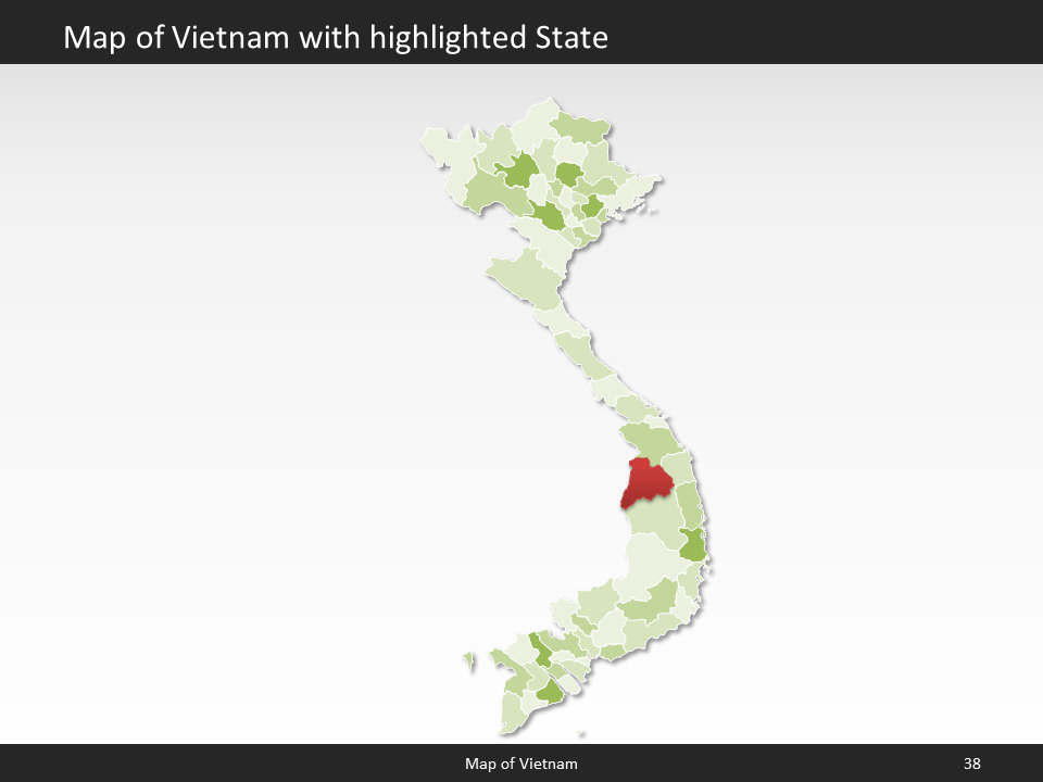 powerpoint map vietnam