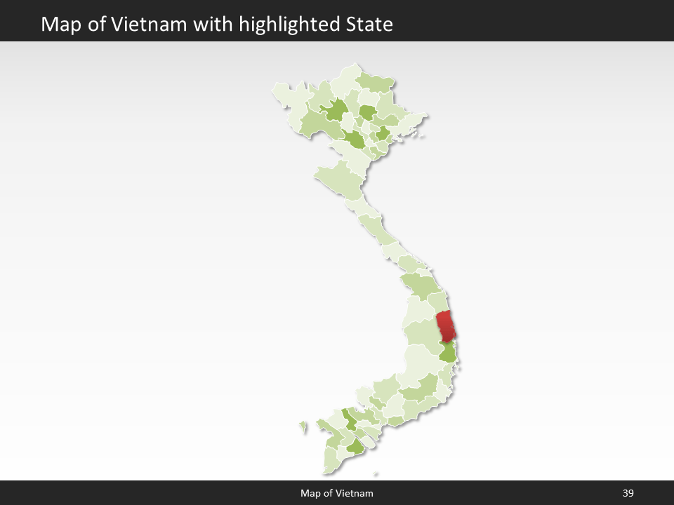 powerpoint map vietnam