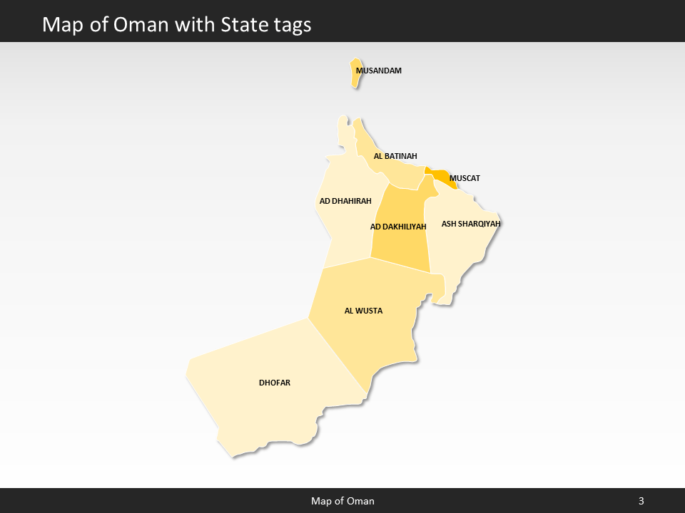 powerpoint map oman