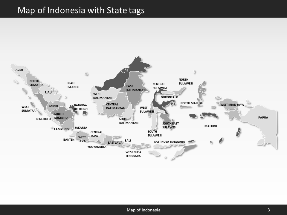 powerpoint map indonesia