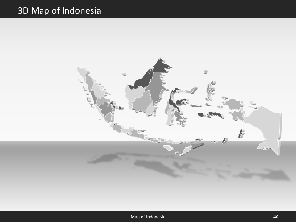 powerpoint map indonesia