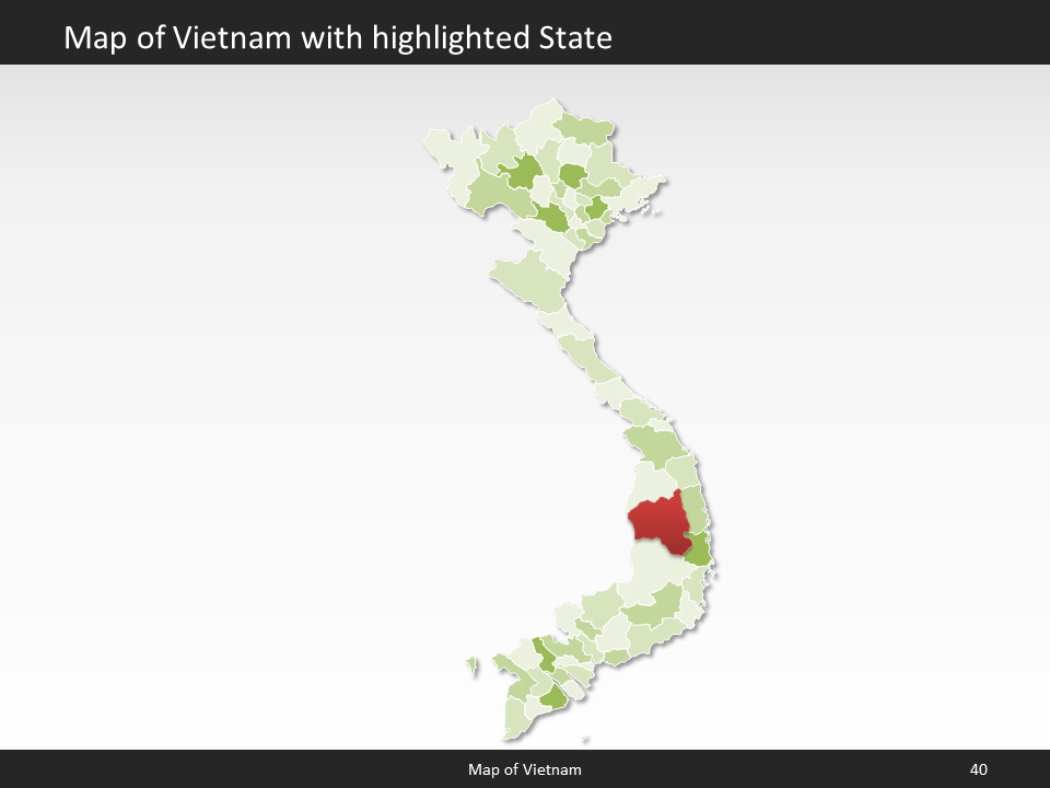 powerpoint map vietnam