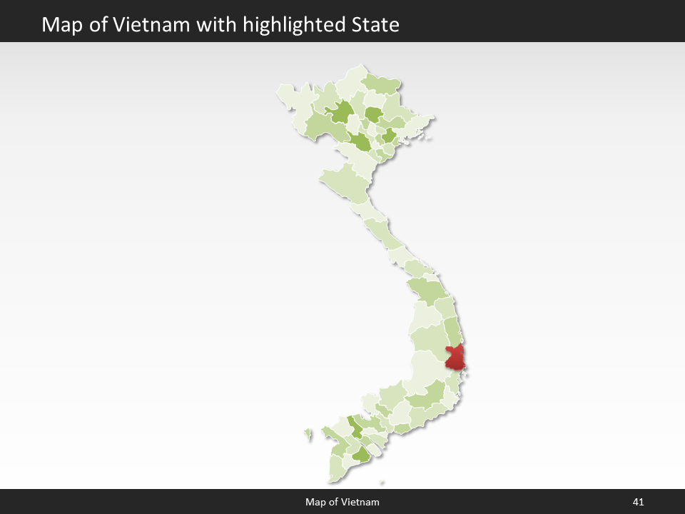 powerpoint map vietnam