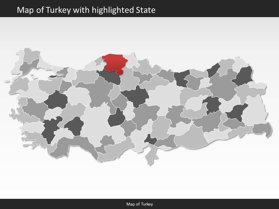 powerpoint map turkey