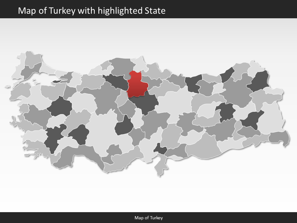 powerpoint map turkey