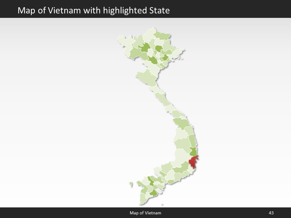 powerpoint map vietnam
