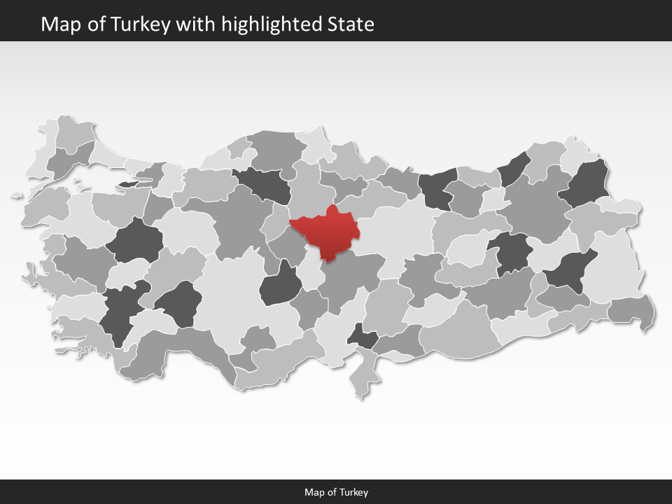 powerpoint map turkey