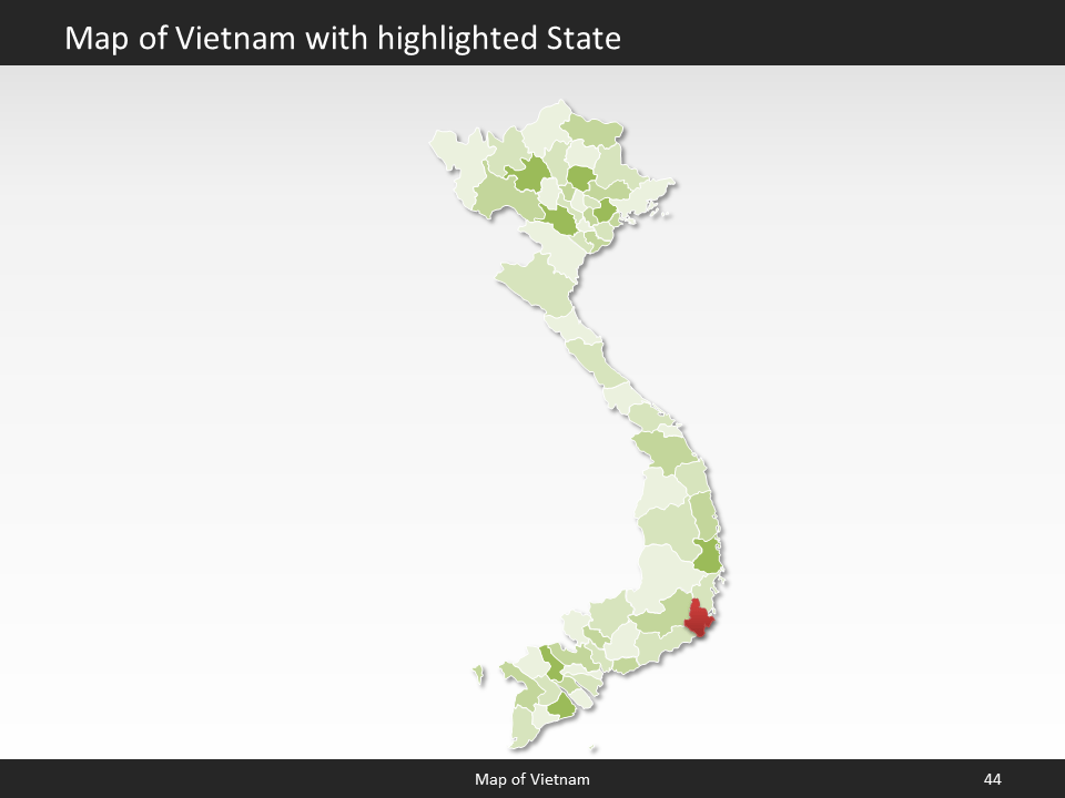 powerpoint map vietnam