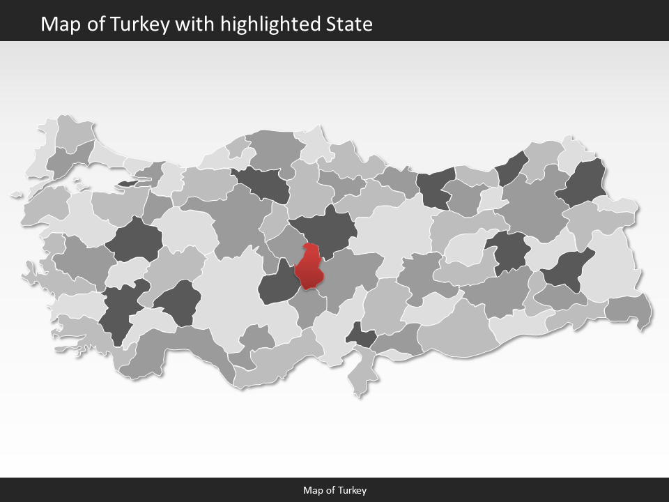 powerpoint map turkey