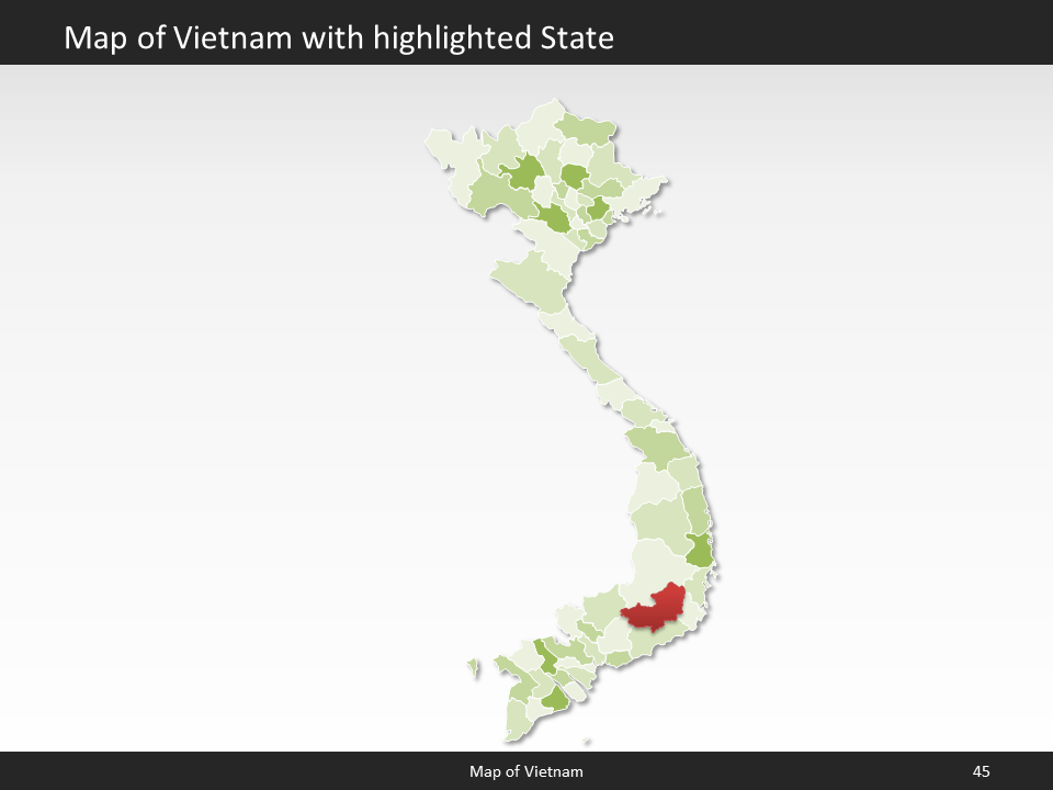 powerpoint map vietnam