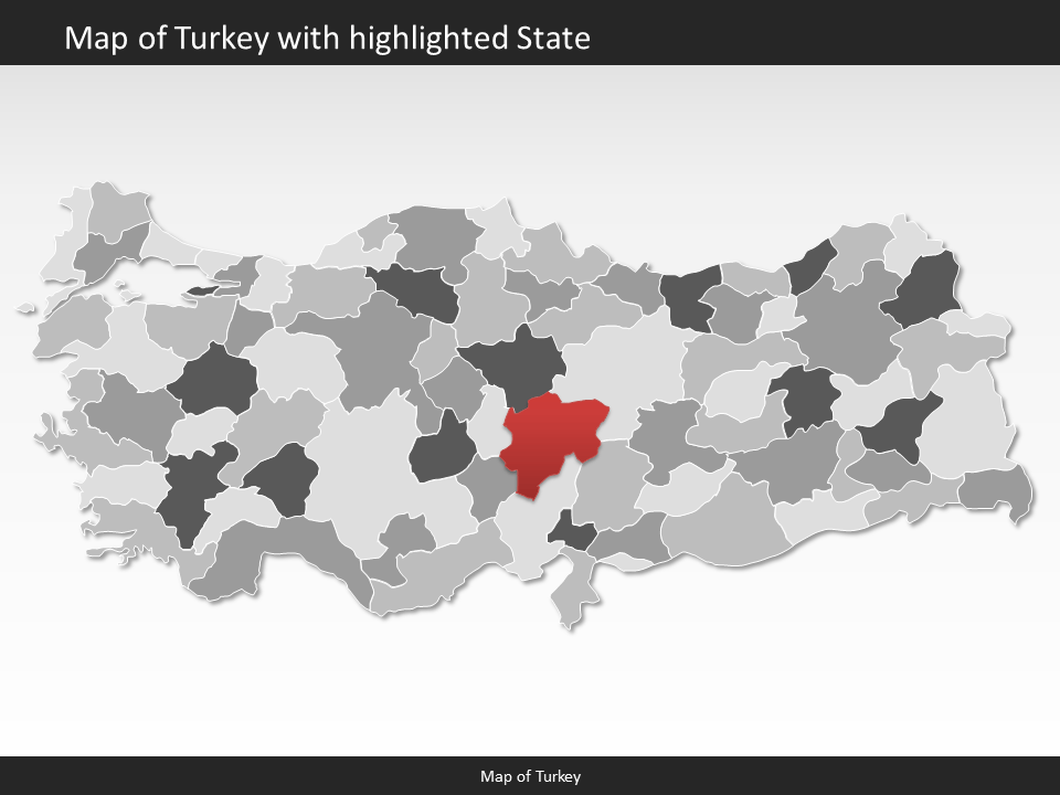 powerpoint map turkey
