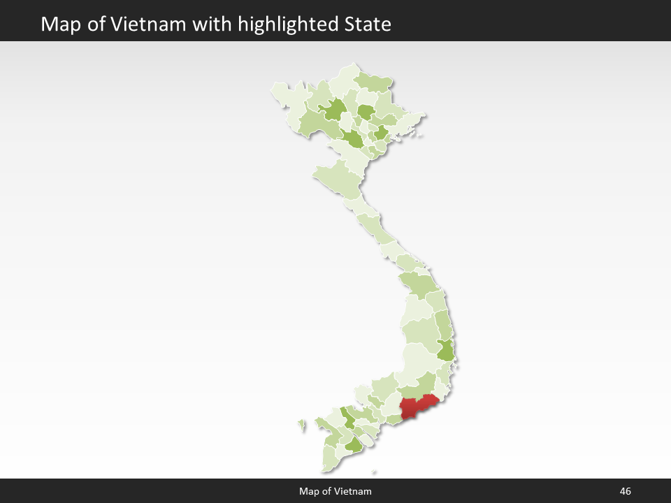 powerpoint map vietnam