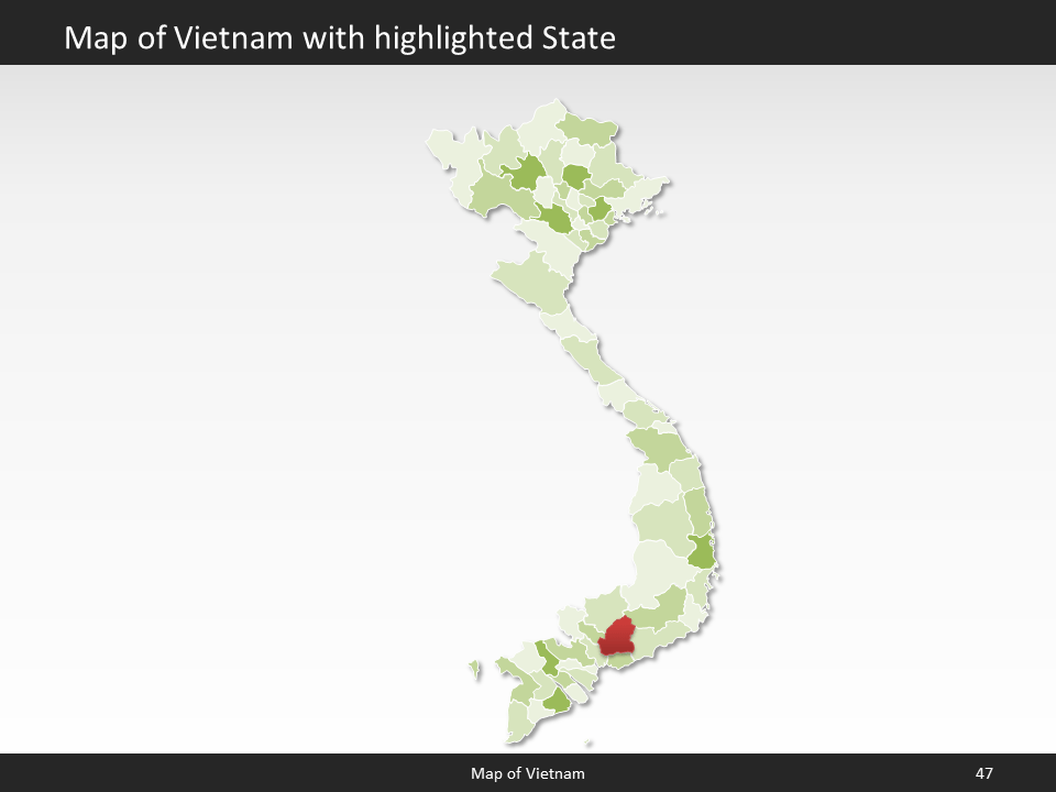 powerpoint map vietnam