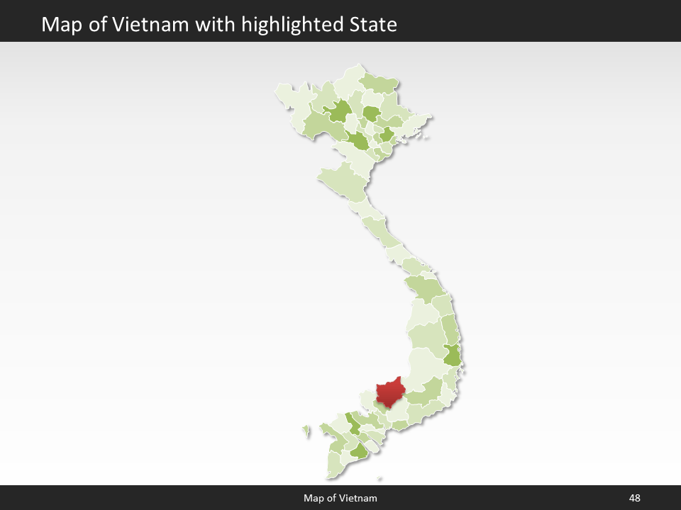 powerpoint map vietnam