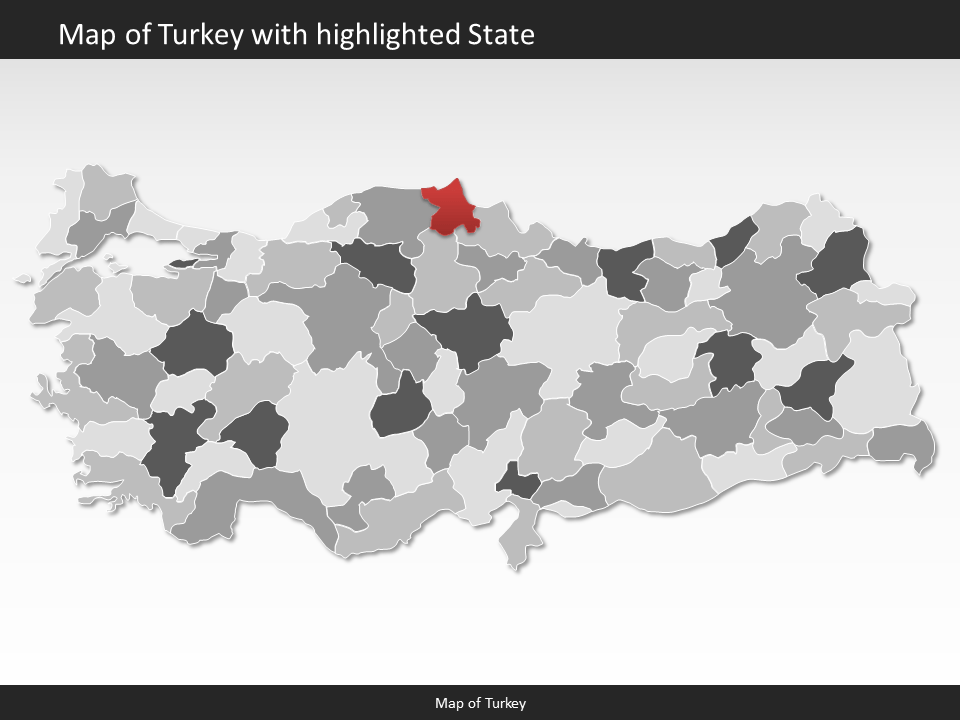 powerpoint map turkey