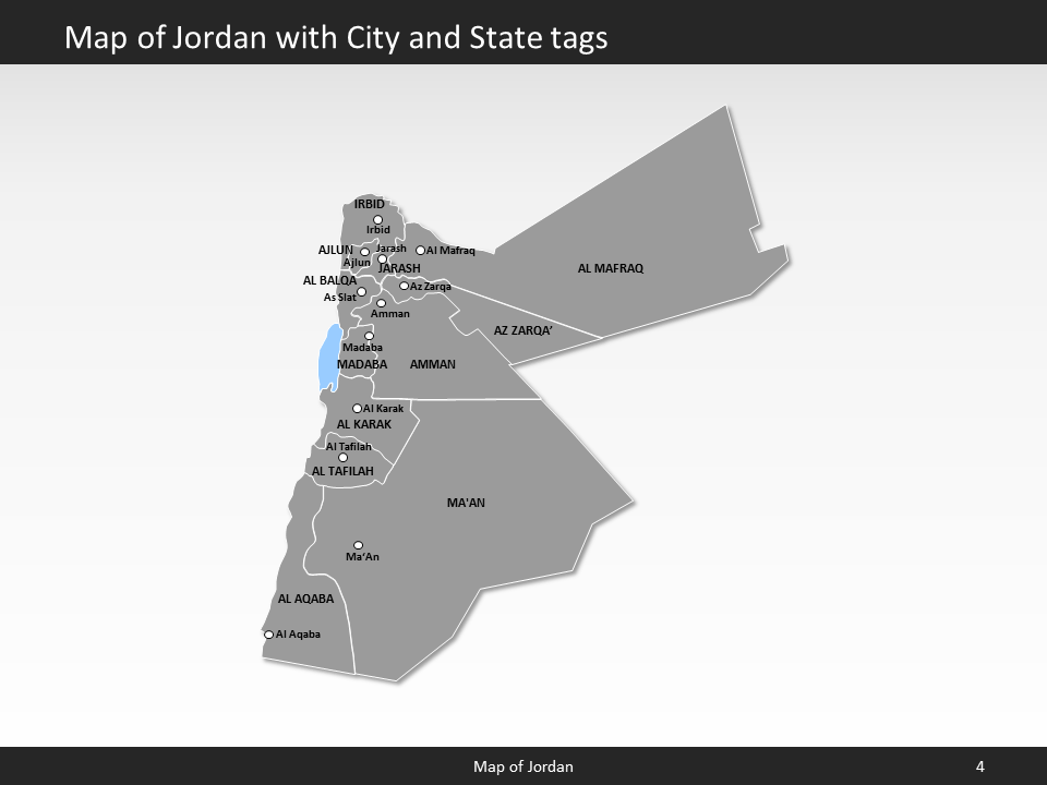 powerpoint map jordan