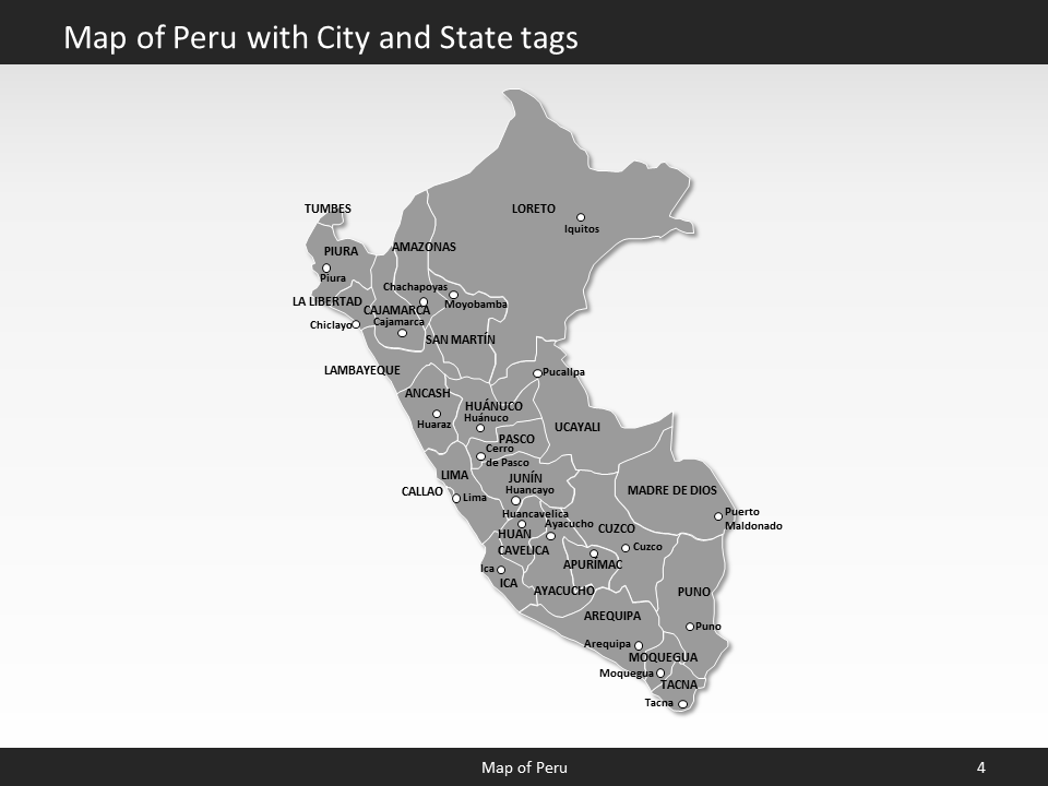 powerpoint map peru