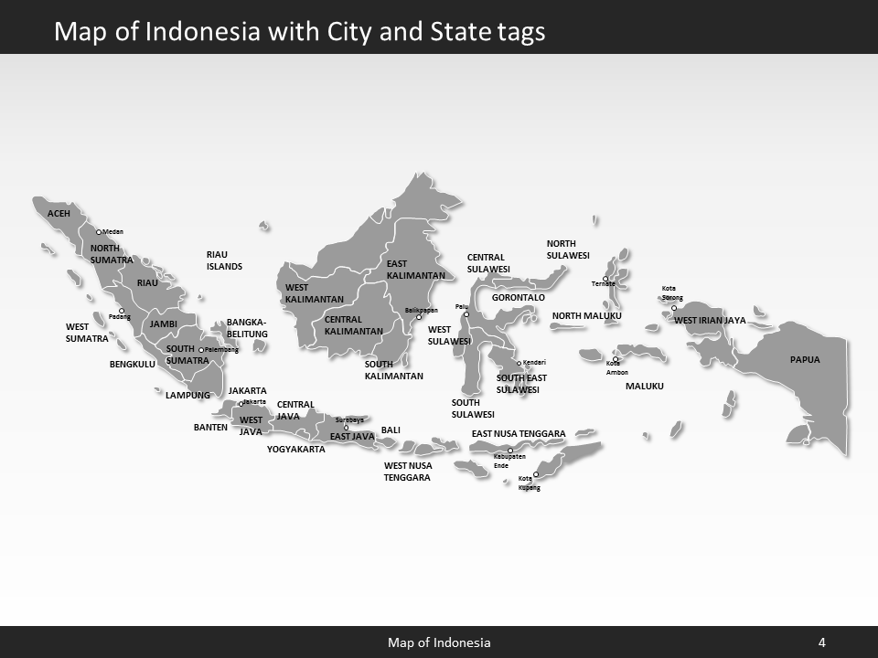 powerpoint map indonesia