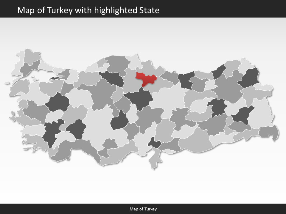 powerpoint map turkey