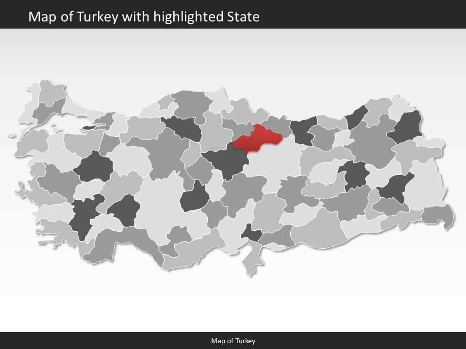 powerpoint map turkey