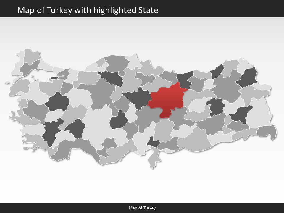 powerpoint map turkey